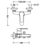 Walrus VIVA 龍頭套裝 (WR-E143310XB-CC + WR-E143215-CC + WR-ER50453)